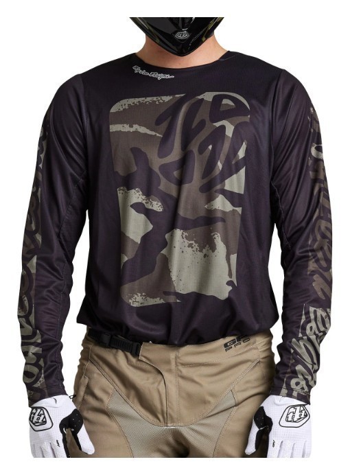 Мото джерсі TLD GP PRO JERSEY BOXED IN [BLACK/OLIVE] M