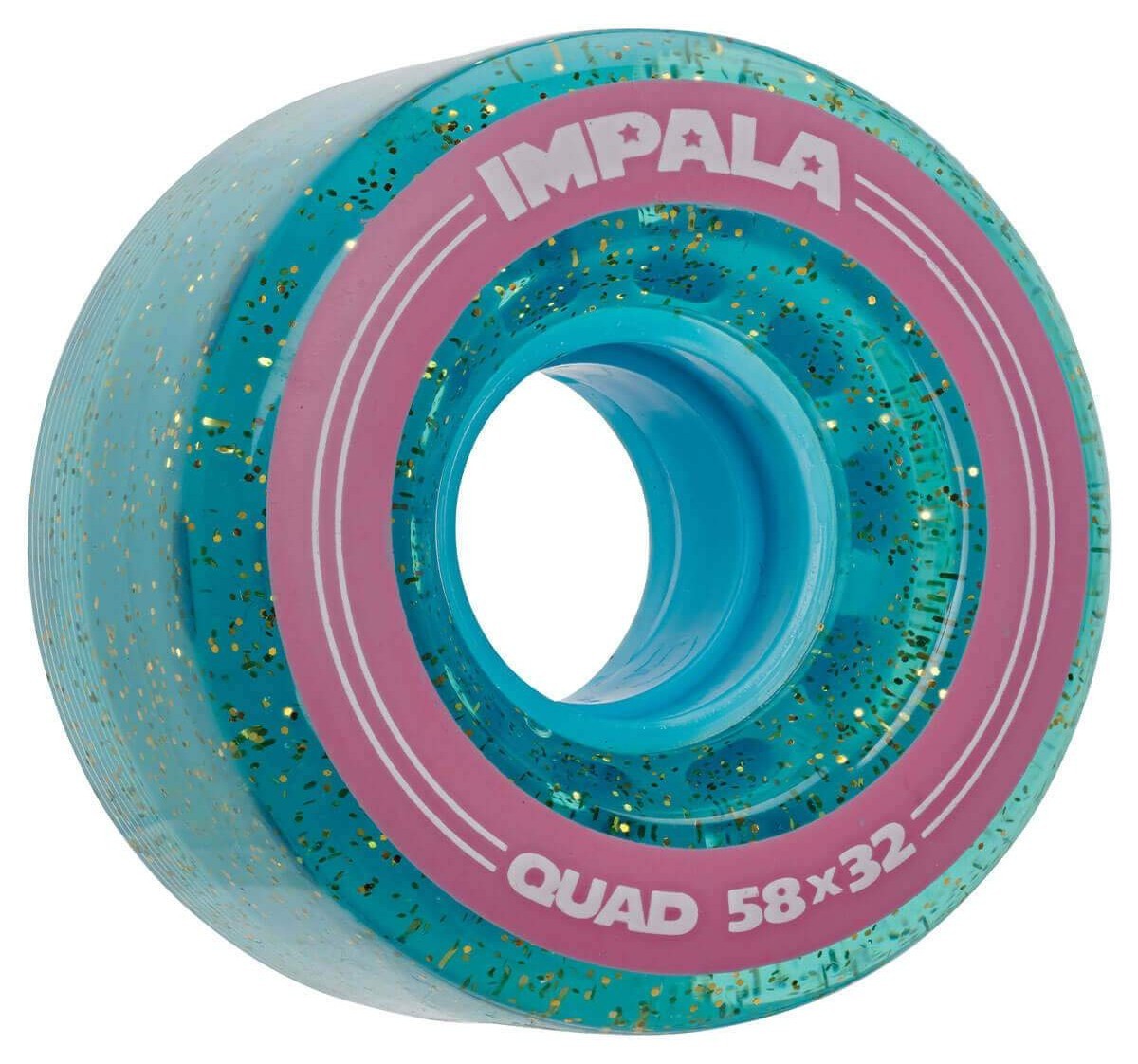 Колеса для роликів Impala 4 Pack - Holographic Glitter, укр, укр