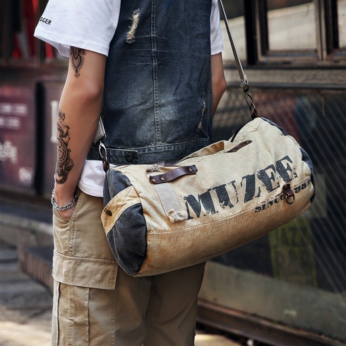 Дорожня сумка Muzee ME1857 Khaki, укр, укр