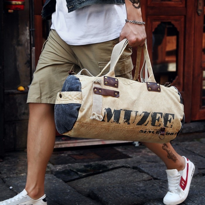 Дорожня сумка Muzee ME1857 Khaki, укр, укр