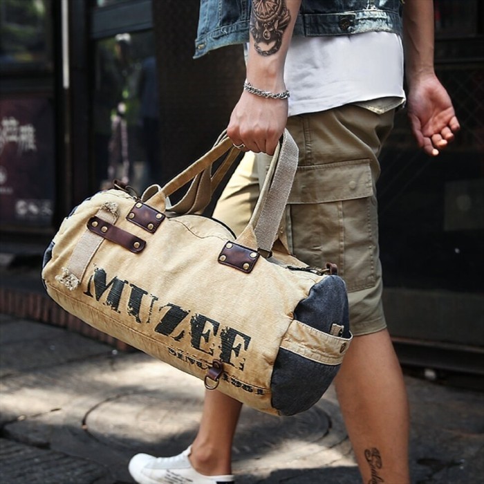 Дорожня сумка Muzee ME1857 Khaki, укр, укр