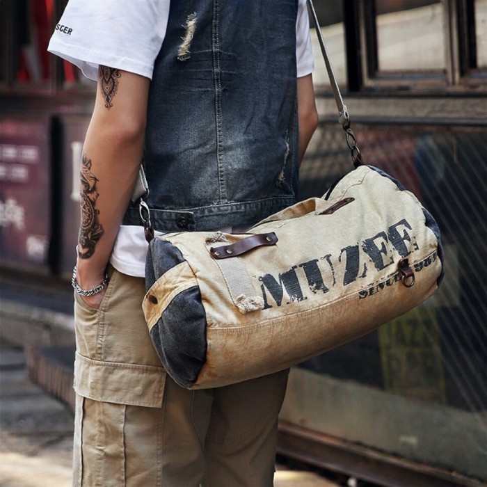 Дорожня сумка Muzee ME1857 Khaki, укр, укр