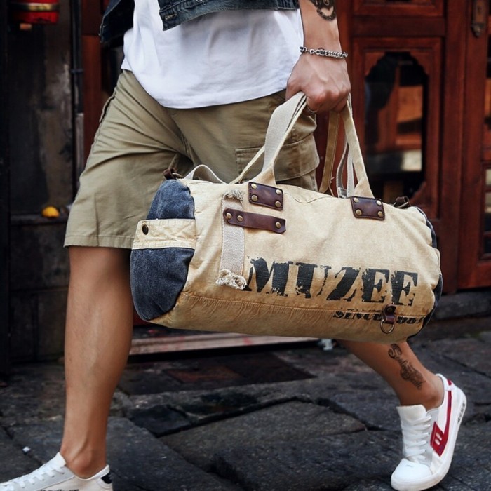 Дорожня сумка Muzee ME1857 Khaki, укр, укр