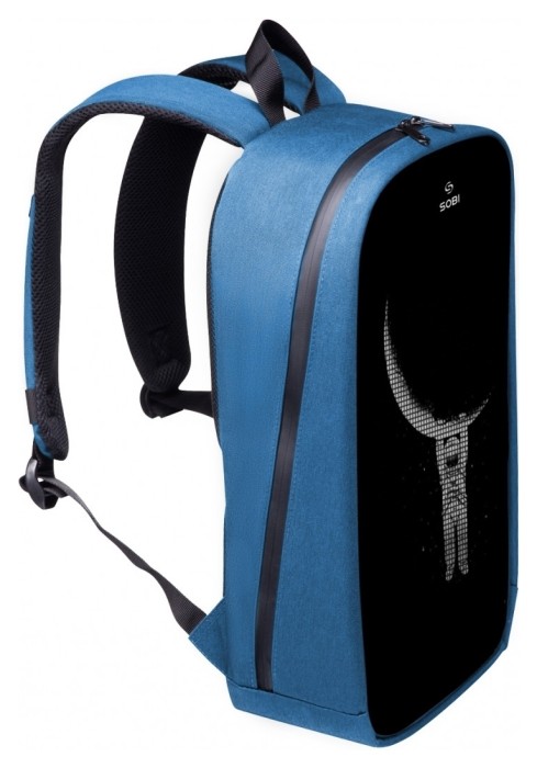 Рюкзак Sobi Pixel Max SB9703 Blue с LED экраном