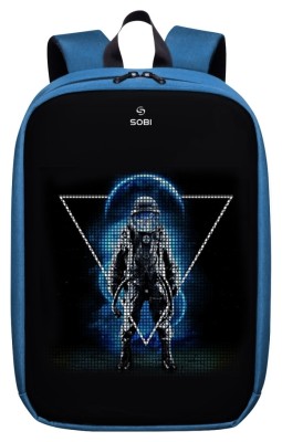 Рюкзак Sobi Pixel Max SB9703 Blue с LED экраном