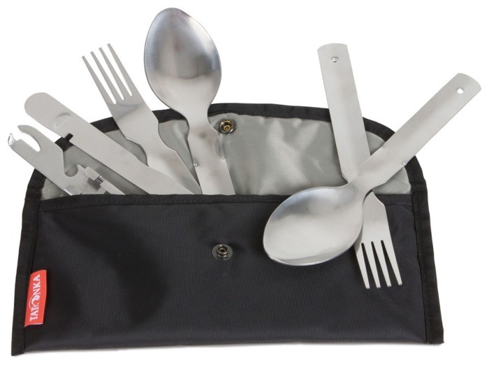 Чехол для посуды Tatonka Bestecktashe, Black