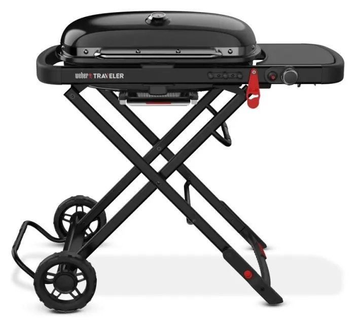 Газовый гриль Weber Traveler LP Stealth, черный 9013075