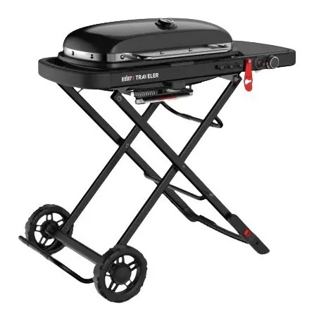 Газовый гриль Weber Traveler LP Stealth, черный 9013075