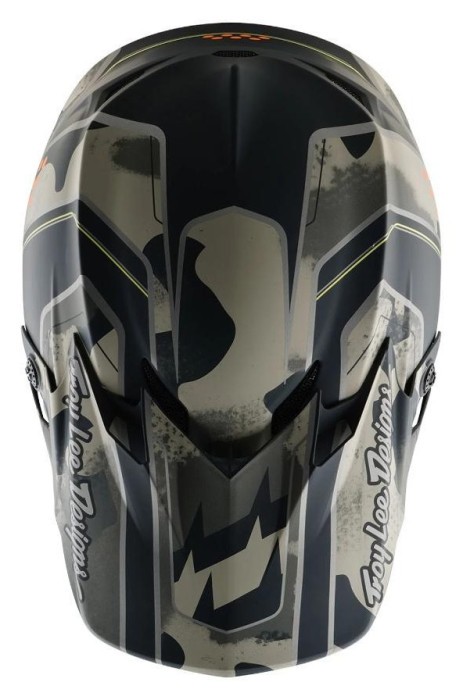 Мото шолом TLD GP PRO HELMET; TROOPER [BLACK / CAPER] L