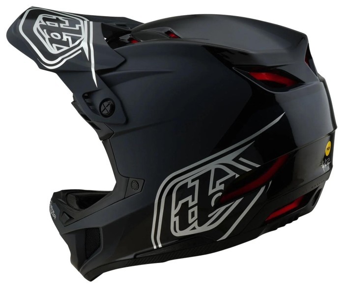 Велосипедный шлем TLD D4 POLYACRYLITE HELMET; SHADOW [BLACK] XL