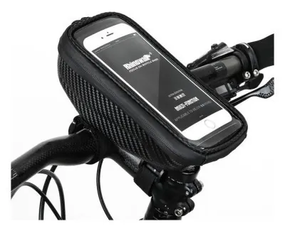Велосумка на кермо Rhinowalk Bike Phone 6.5 E001 Black