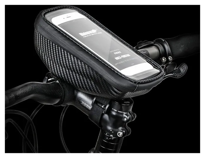 Велосумка на кермо Rhinowalk Bike Phone 6.5 E001 Black