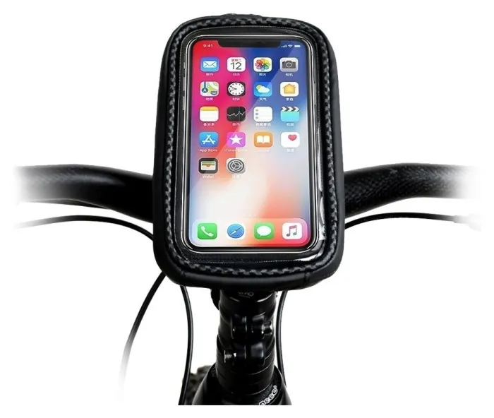 Велосумка на кермо Rhinowalk Bike Phone 6.5 E001 Black