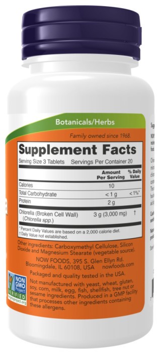 Chlorella 1000 mg - 60 Tabs