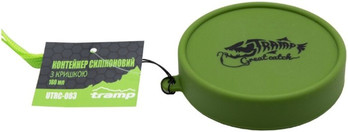 Стакан складаний TRAMP силіконовий з кришкою 180мл UTRC-083, укр, укр