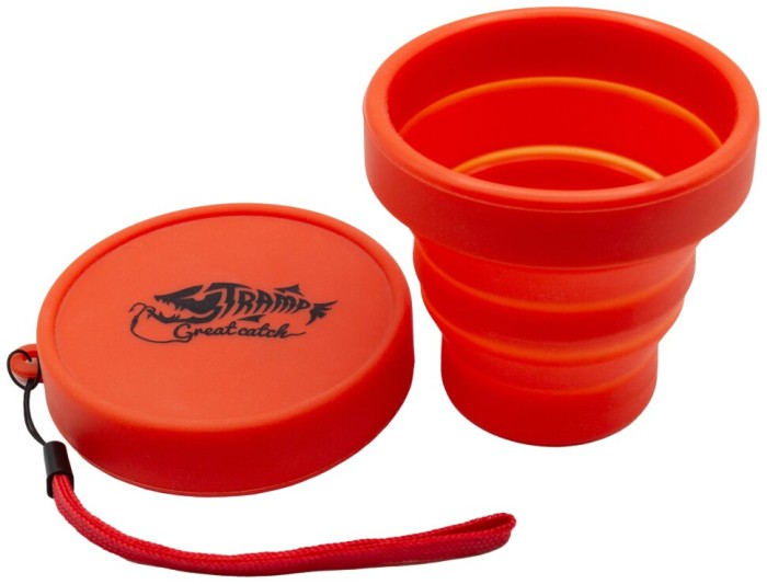 Стакан складаний TRAMP силіконовий з кришкою 180мл UTRC-083, укр, укр