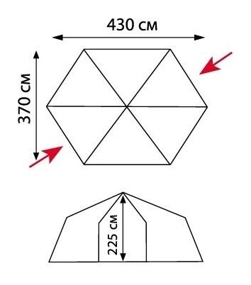 Шатер Tramp Lite Mosquito orang