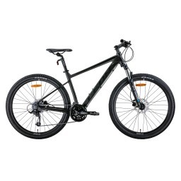 Велосипед 27.5" Leon XC-80 AM Hydraulic lock out HDD 2022 (сірий із чорним (м)) (20")