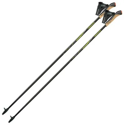 Палиці для скандинавської ходьби Gabel FX-75 Snake Carbon 120 Dual Spike (7009351011200)