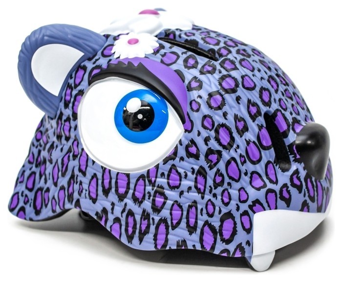 Шолом велосипедний Cigna Пурпуровий леопард, укр, укр