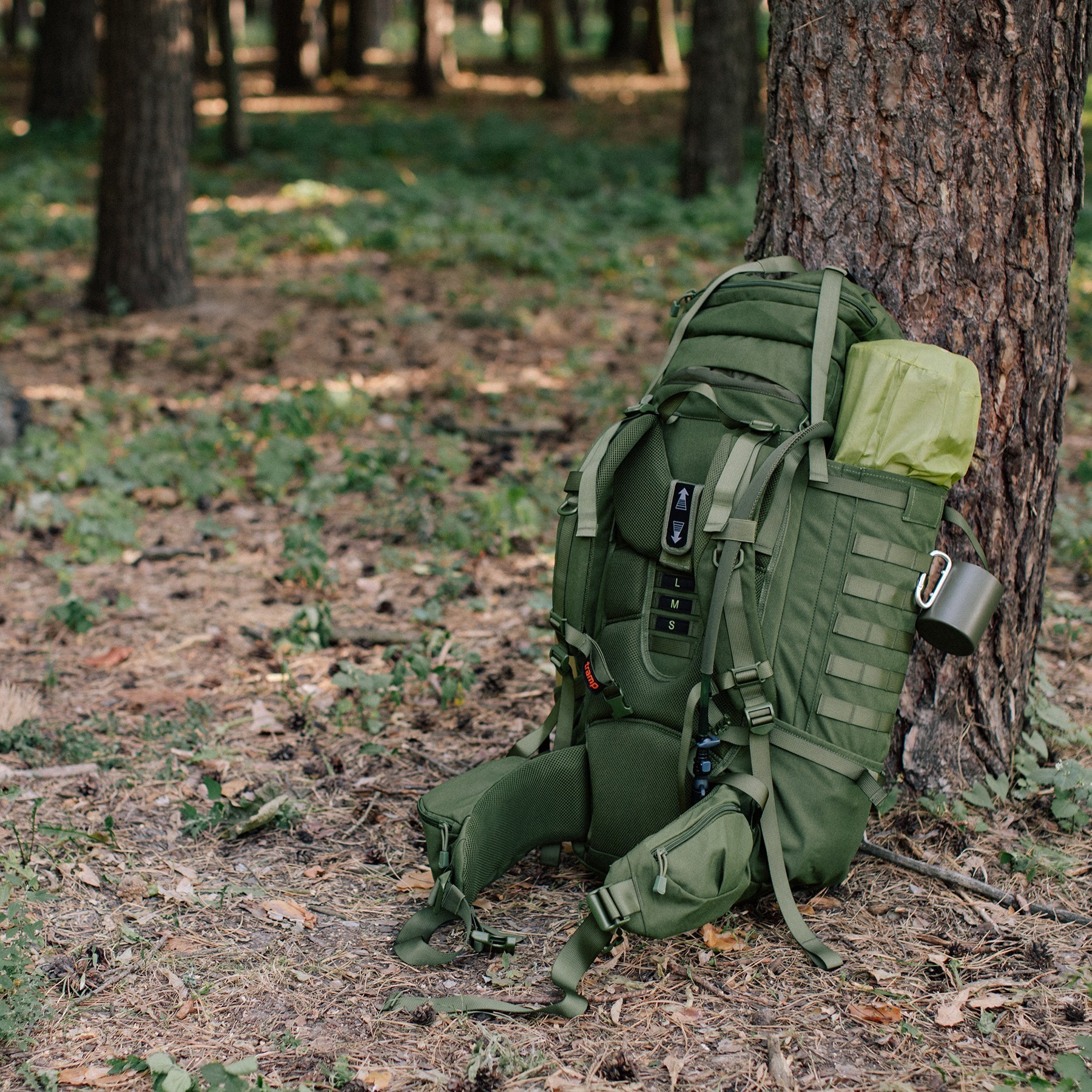Рюкзак Tramp Defender 60л UTRP-048-olive, укр, укр