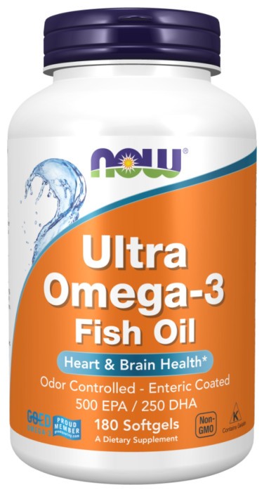 Ultra Omega-3 Fish Oil - 180 Softgels