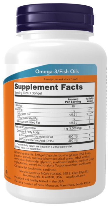 Ultra Omega-3 Fish Oil - 180 Softgels