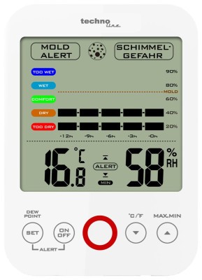 Термогігрометр Technoline WS9422 White (WS9422)
