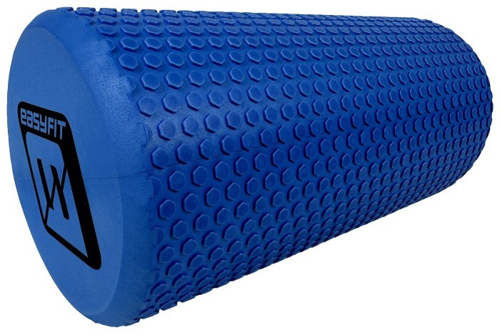 Масажний ролик EasyFit Foam Roller 30 см Бузковий, укр, укр