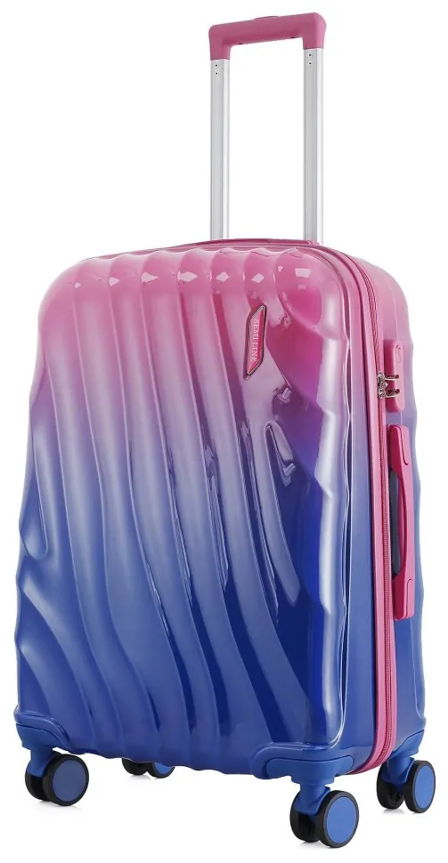 Валіза Semi Line 25" (M) Rose/Blue Gradient (T5650-2) (DSM_DAS302627)