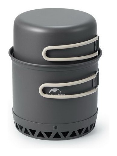 Набір посуду для кемпінгу 2 од. Naturehike CNK2300CJ0002, 1,2 л, алюміній, укр, укр