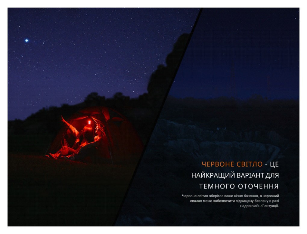 Ліхтар кемпінговий Fenix CL22R, білий, укр, укр