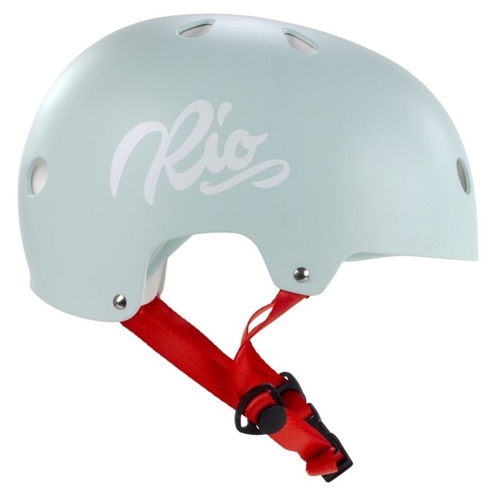 Шолом Rio Roller Script matte teal