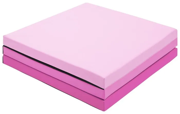 Мат гімнастичний складний 4FIZJO 180 x 60 x 5 см Pink/Light Pink (P-5907739319678)