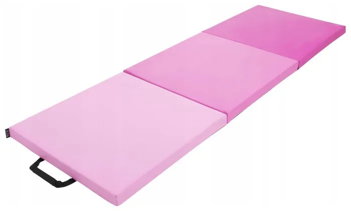 Мат гімнастичний складний 4FIZJO 180 x 60 x 5 см Pink/Light Pink (P-5907739319678)