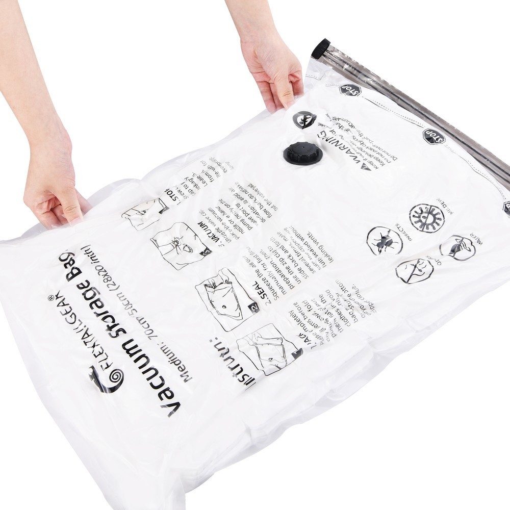 Вакуумні пакети Flextail, розмір S (40х60 см), 4 шт, укр, укр