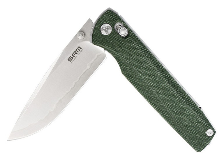 Нож складной SRM Terrier 258L-MG2, зеленый
