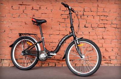 Велосипед складаний Avanti Fold 24" чорний (2025)