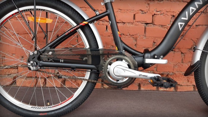 Велосипед складаний Avanti Fold 24" чорний (2025)