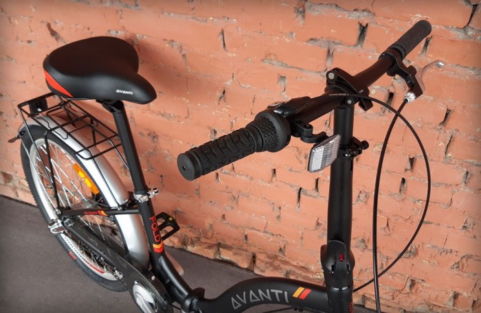 Велосипед складаний Avanti Fold 24" чорний (2025)