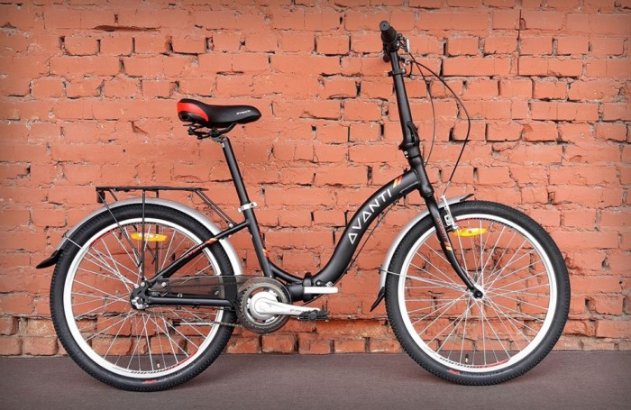 Велосипед складаний Avanti Fold 24" чорний (2025)
