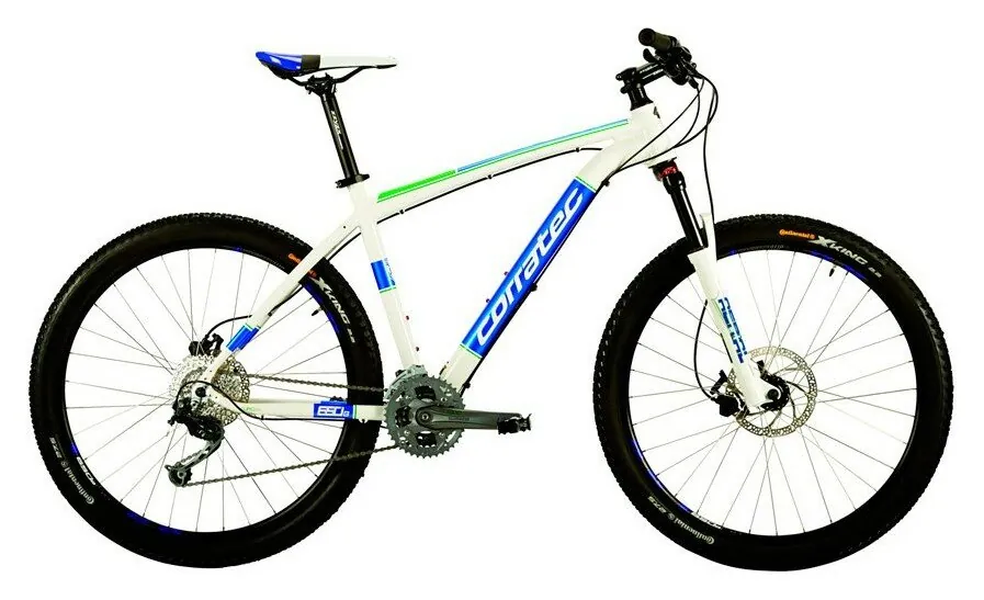 Велосипеди Corratec X-VERT 650B EXPERT 27.5 49cm. White green blue (TW21013) (49 Білий)