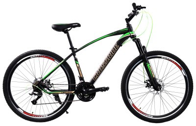 ВЕЛОСИПЕД CROSSRIDE 27,5 MTB ST "WESTSIDE", Чорно-зелений