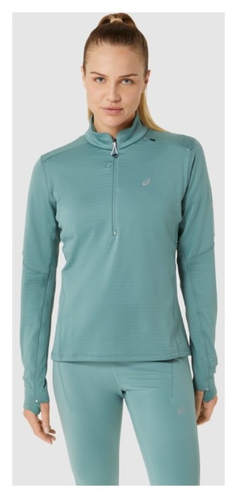 Лонгслив Asics (2012D068) ROAD WINTER 1/2 ZIP MID LAYER 2024
