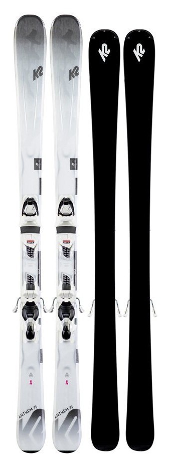 Лежи горные комплект K2 ANTHEM 75+ERP 10 QKCLK 142см Grey/white (10D0408.173.1+10C1015.173.1)