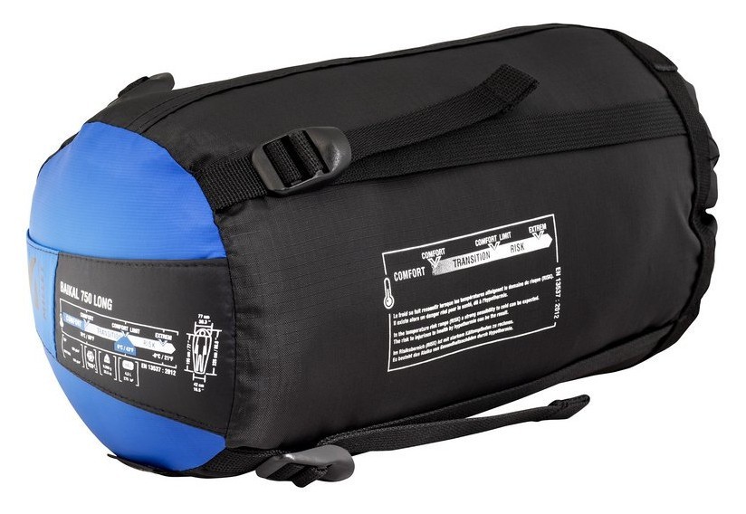 Мішок спальний Millet BAIKAL 750 LONG R 225 см Sky diver/ultra blue (MIC1073)