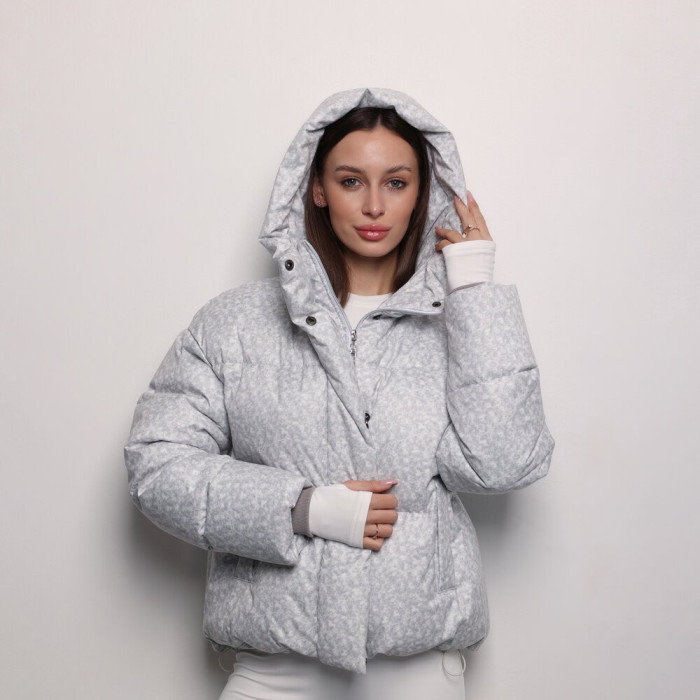 Куртка Slavni водоотталкивающая светло-серая. Куртка Slavni Dream Женская светло-серая