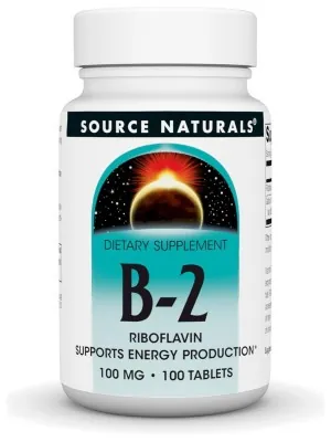 Vitamin B-2 100 mg - 100 tabs