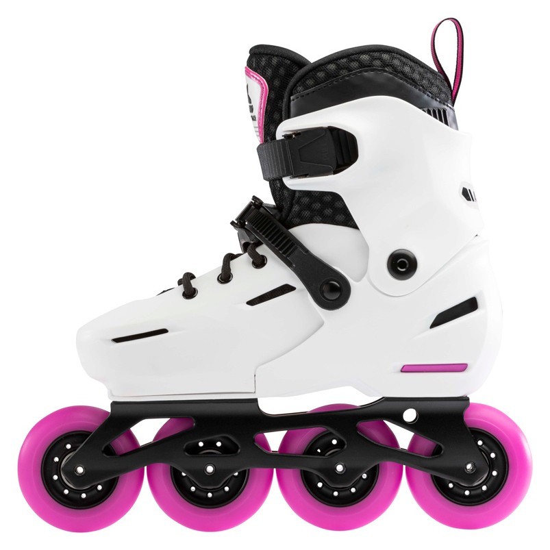 Роликовые коньки детские Rollerblade APEX G W 29-32 (185-210мм) White/pink (07102700)