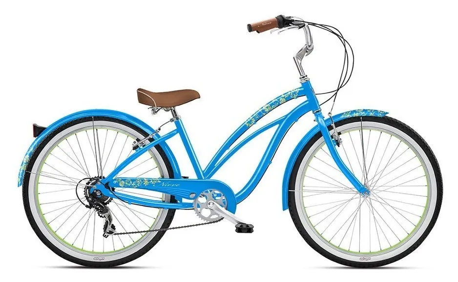 Велосипед круїзер Nirve Savannah 7-Speed 26″ 16″ Blue me away (05-1131-BL) (16" Блакитний)